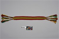 藏品(男子珠繡頭飾)的圖片